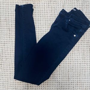 Dark Denim Hudson Straight leg Jeans